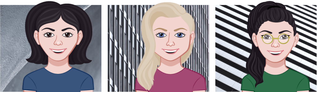 Sharon Altena, Meredith Hinze and Rebecca Ng